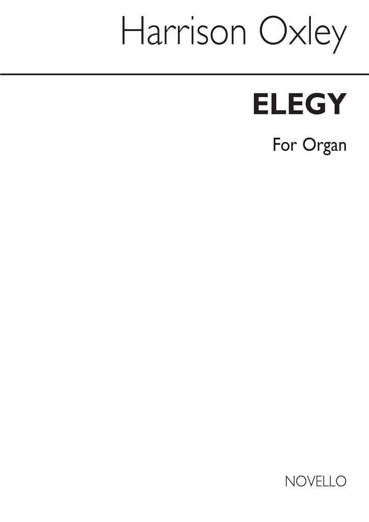 Elegy For Organ